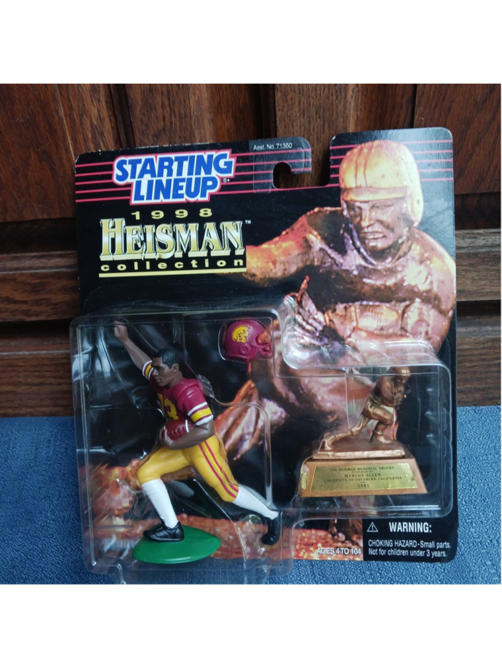 Kenner Marcus Allen Heisman Action Figure 1998 Starting Lineup USC